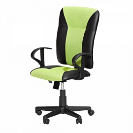 kancelářská židle černo zelená, King 