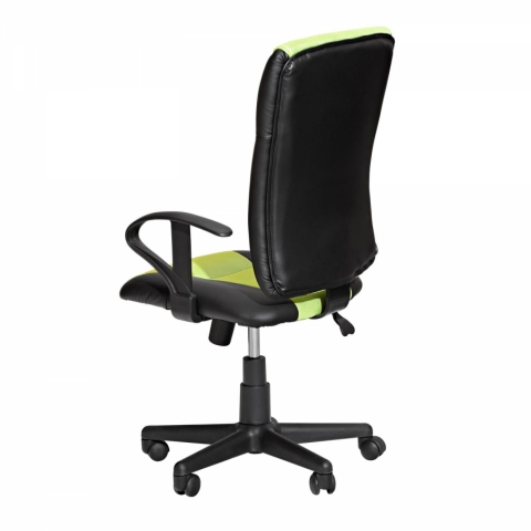 <![CDATA[Kancelářská židle černo zelená King Idea]]>