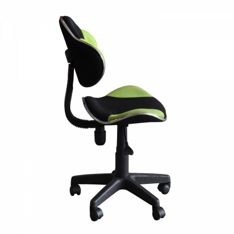 <![CDATA[Dětská židle k psacímu pc stolu zeleno černá, Nova Idea]]>