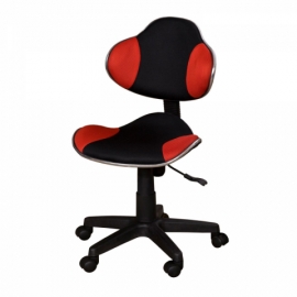 dětská židle červená černá, Nova 
