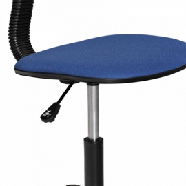 Dětská židle bez područek modrá HS 05 