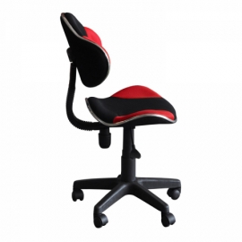 dětská židle červená černá, Nova 