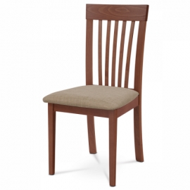 jídelní židle třešeň potah krémový, BC-3950 TR3 