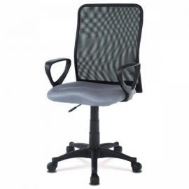 kancelářská židle šedá černá, KA-B047 GREY 