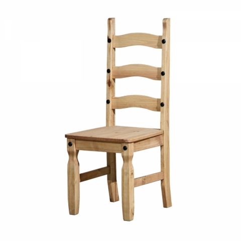 jídelní židle z masivu borovice, Corona vosk 160204