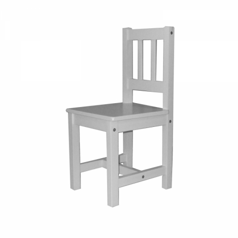Dětská židle bílá masiv, 8867 