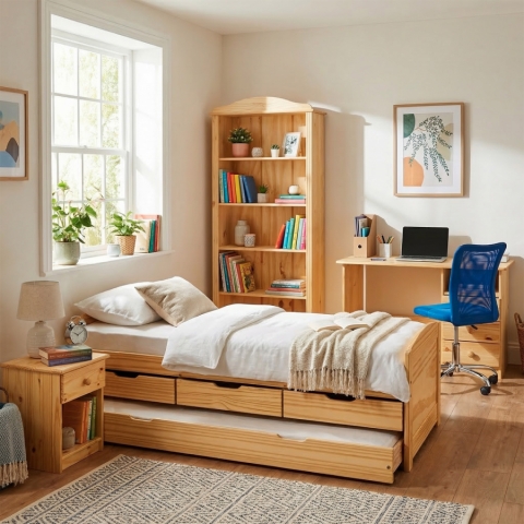 Kancelářská židle BONNIE modrá