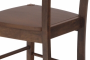 Jídelní židle celodřevěná, ořech AUC-004 WAL