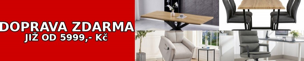 Doprava zdarma již od 5999,-kč